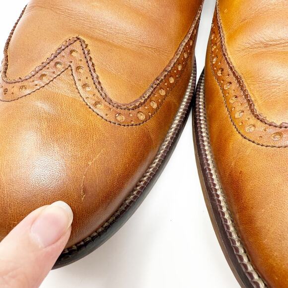 Cole Haan Williams Leather Wingtip Oxford Dress Shoes Brown Men\'s 13 main image 14